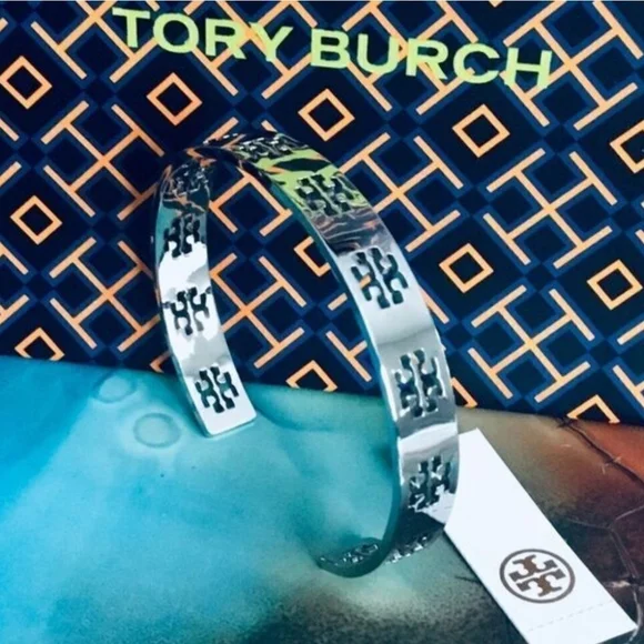 Tory Burch Silver Cuff Bracelet - Picture 3 of 4